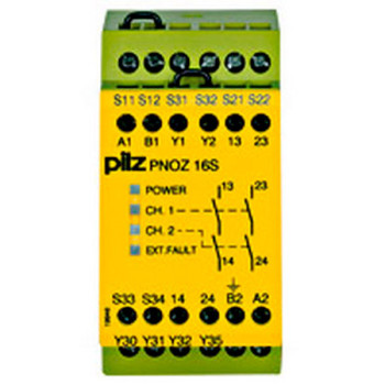 PNOZ 16S 110VAC 24VDC 2n/o 2so PNOZ 16S 110VAC 24VDC 2n/o 2so