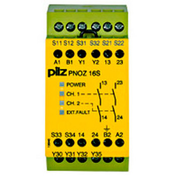 PNOZ 16S 230VAC 24VDC 2n/o 2so PNOZ 16S 230VAC 24VDC 2n/o 2so
