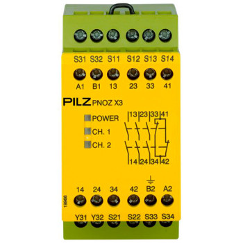 PNOZ X3 115VAC 24VDC 3n/o 1n/c 1so PNOZ X3 115VAC 24VDC 3n/o 1n/c 1so