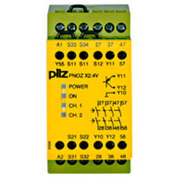 PNOZ X2.4V 1/24VDC 4n/o 1so fix PNOZ X2.4V 1/24VDC 4n/o 1so fix