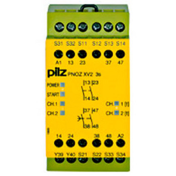 PNOZ XV2 3/24VDC 2n/o 2n/o fix PNOZ XV2 3/24VDC 2n/o 2n/o fix