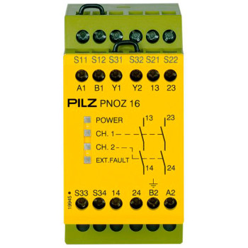 PNOZ 16 24VAC 24VDC 2n/o PNOZ 16 24VAC 24VDC 2n/o