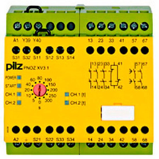 PNOZ XV3.1 300/24VDC 3n/o 1n/c 2n/o t