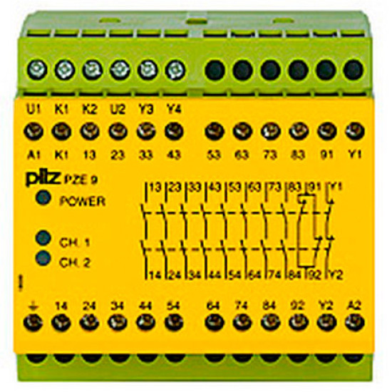 PZE 9 48VAC 8n/o 1n/c