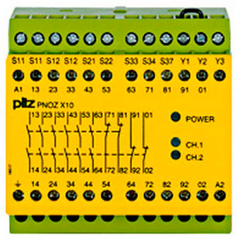 PNOZ X10 110-120VAC 6n/o 4n/c 3LED PNOZ X10 110-120VAC 6n/o 4n/c 3LED