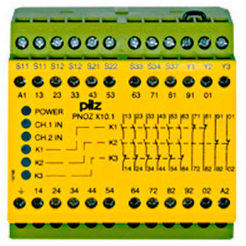 PNOZ X10.1 230-240VAC 6n/o 4n/c 6LED PNOZ X10.1 230-240VAC 6n/o 4n/c 6LED