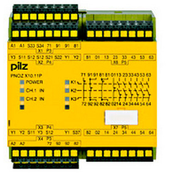 PNOZ X10.11P C 24VDC 6n/o 4n/c 6LED