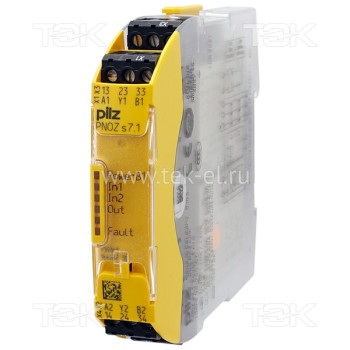 PNOZ s7.1 24VDC 3 n/o  cascade<span> Модуль расширения</span> PNOZ s7.1 24VDC 3 n/o  cascade<span> Модуль расширения</span>