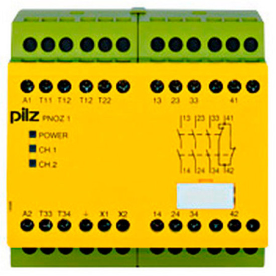 PNOZ 1 110-120VAC  3n/o 1n/c