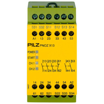 PNOZ X13 24VDC 5n/o 1n/c PNOZ X13 24VDC 5n/o 1n/c