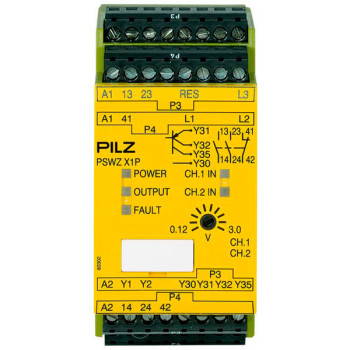 PSWZ X1P 3V /24-240VACDC 2n/o 1n/c 2so